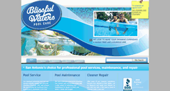 Desktop Screenshot of blissfulwaterspoolcare.com